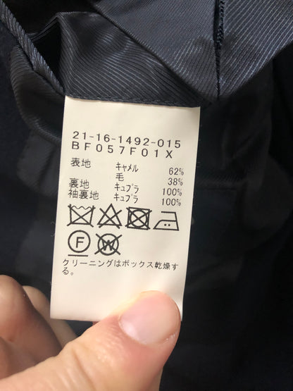 BEAMS FビームスエフネイビーフランネルジャケットLoro piana