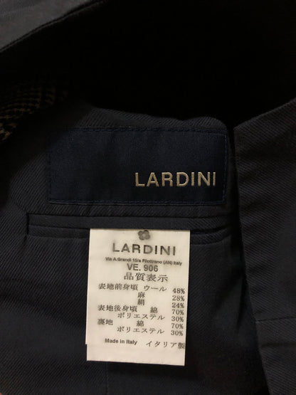 LARDINIラルディーニグレンチェックジャケット&ジレセット44