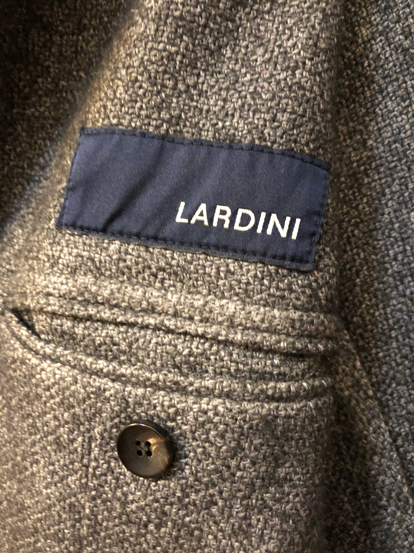 LARDINIラルディーニシルクカシミアグレージャケット50
