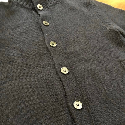 ZANONEザノーネKYOTOキョートカシミア100%ネイビー46