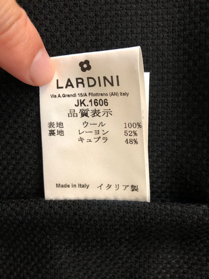 LARDINIラルディーニブラックホップサックジャケット50