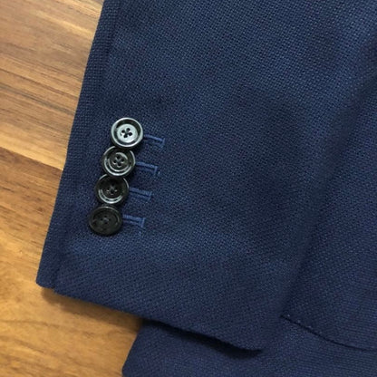 LARDINIラルディーニホップサックジャケット44ネイビー最新ロゴ