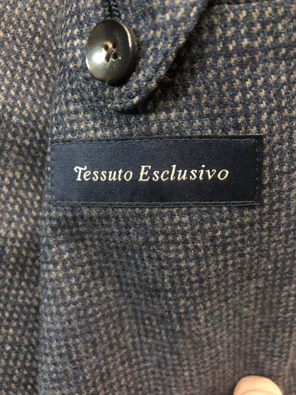 LARDINIラルディーニドットチェックネイビージャケット50