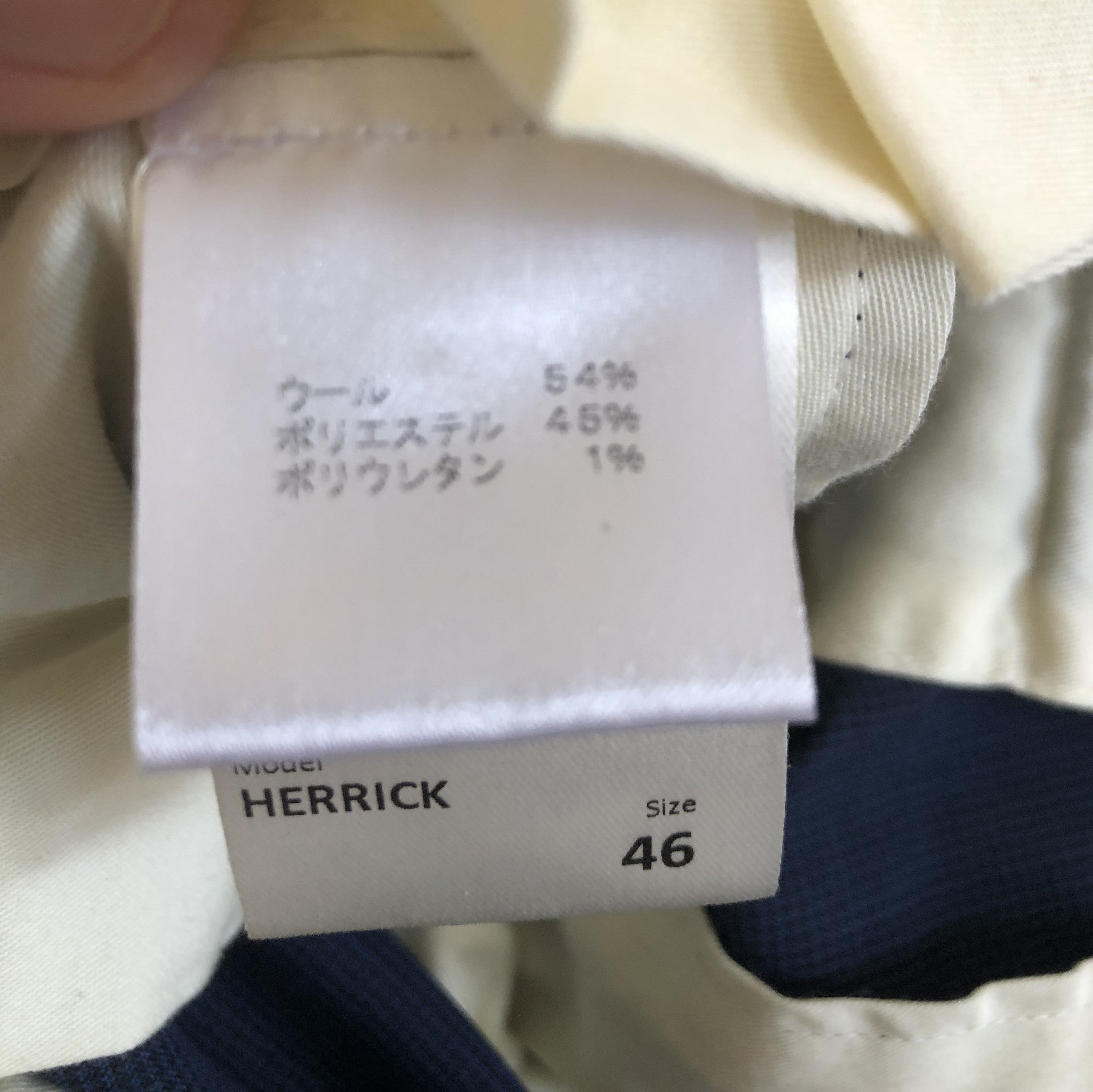 G.T.AジーティーアーHerrickエリック46ネイビー – AZZURRO