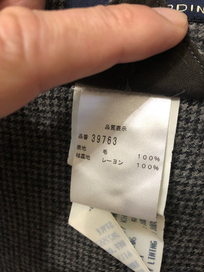 LARDINIラルディーニハウンドトゥース千鳥格子ジャケット48