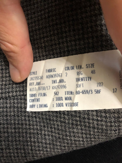 LARDINIラルディーニハウンドトゥース千鳥格子ジャケット48