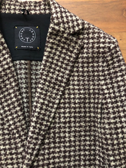TONELLOトネッロT-JacketTジャケットSハウンドトゥース千鳥格子柄S