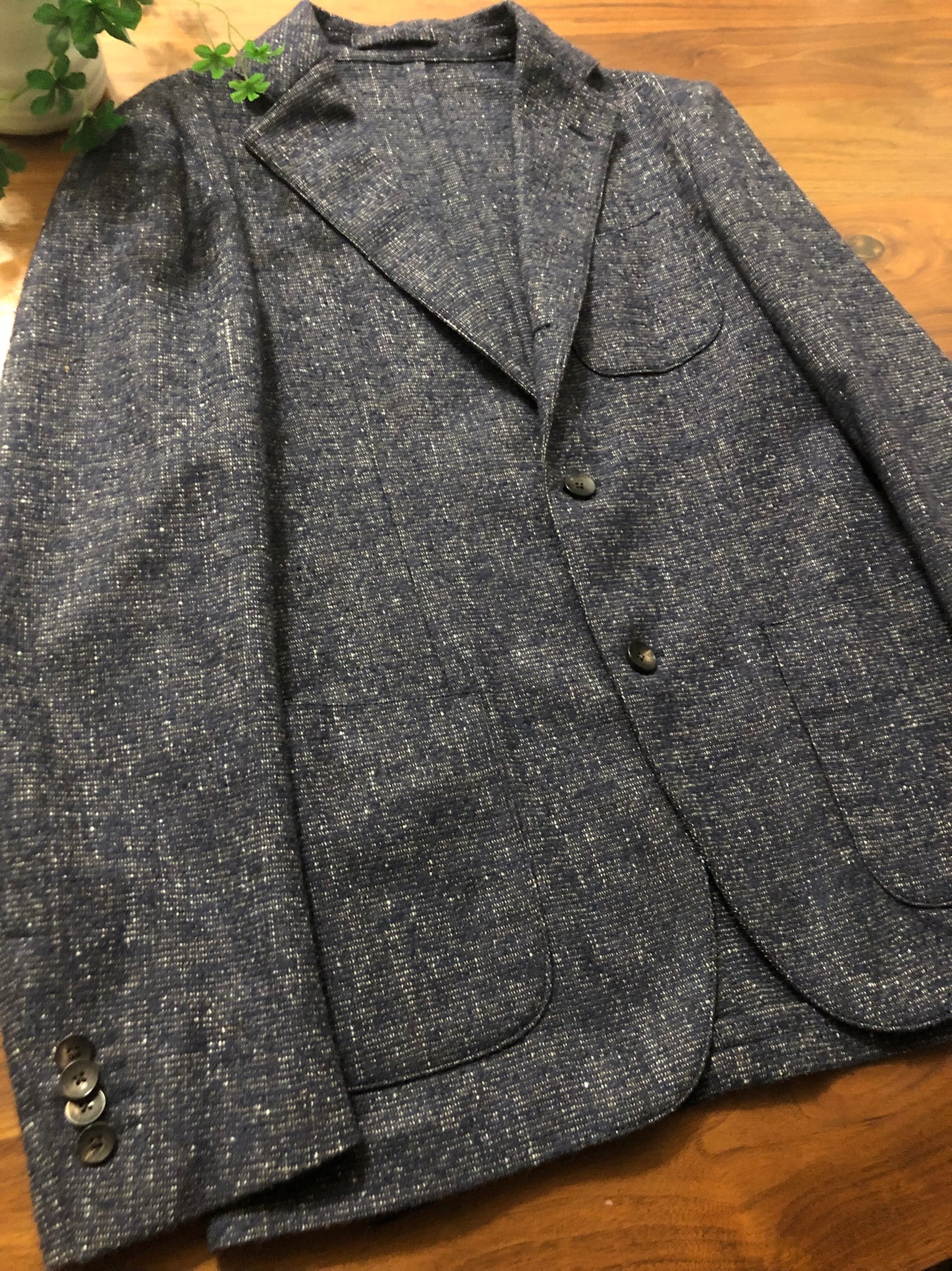 LARDINIラルディーニeasyシリーズネイビージャケット44