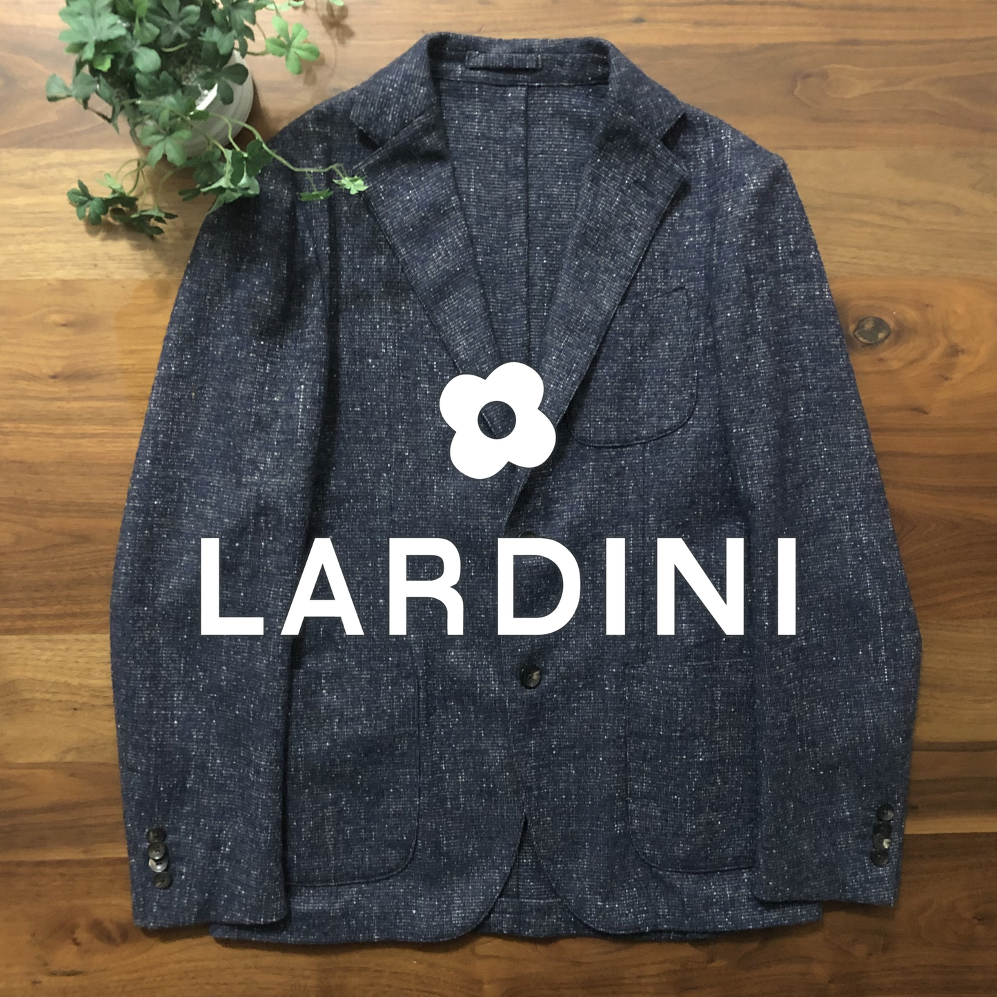 LARDINIラルディーニeasyシリーズネイビージャケット44