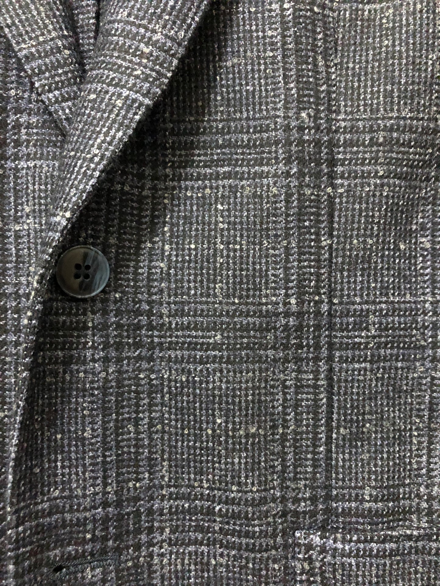 L.B.M1911エルビーエムネイビーグレンチェックジャケット48